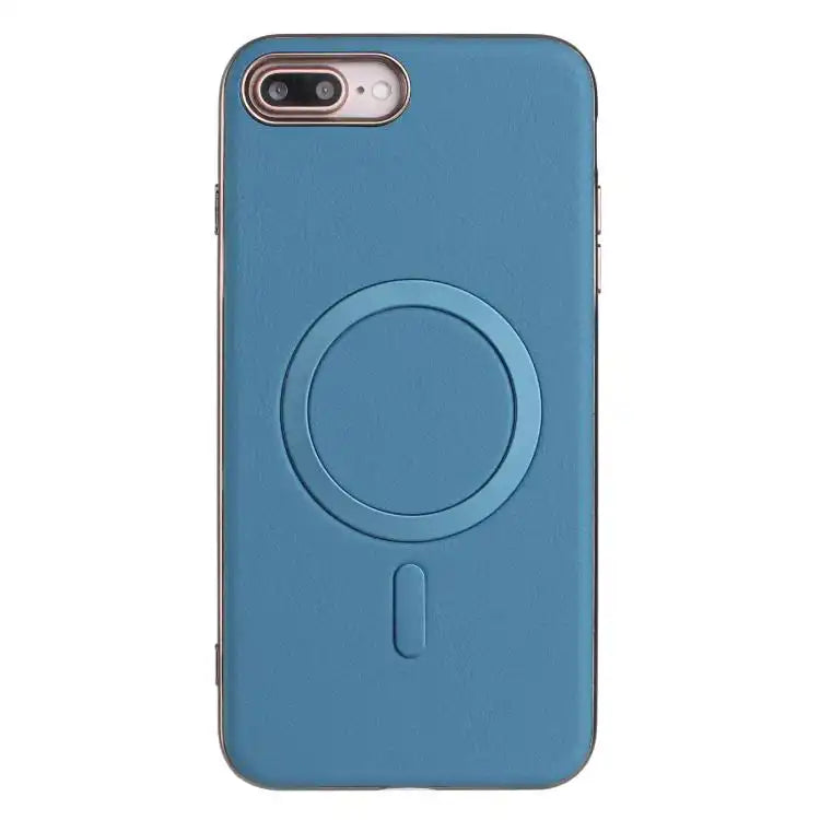 Solid Color Plating MagSafe Full Coverage Phone Case