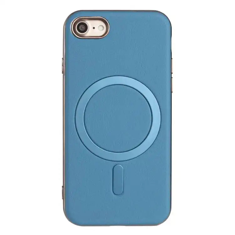 Solid Color Plating MagSafe Full Coverage Phone Case
