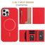 Zipper Horizontal Magnetic Card Bag RFID MagSafe Phone Case