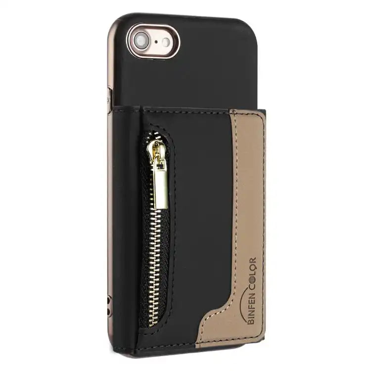 Zipper Horizontal Magnetic Card Bag RFID MagSafe Phone Case
