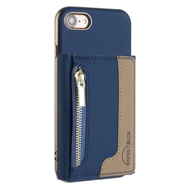 Zipper Horizontal Magnetic Card Bag RFID MagSafe Phone Case