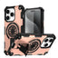 Shockproof Kickstand Metallic Shaft MagSafe Phone Case