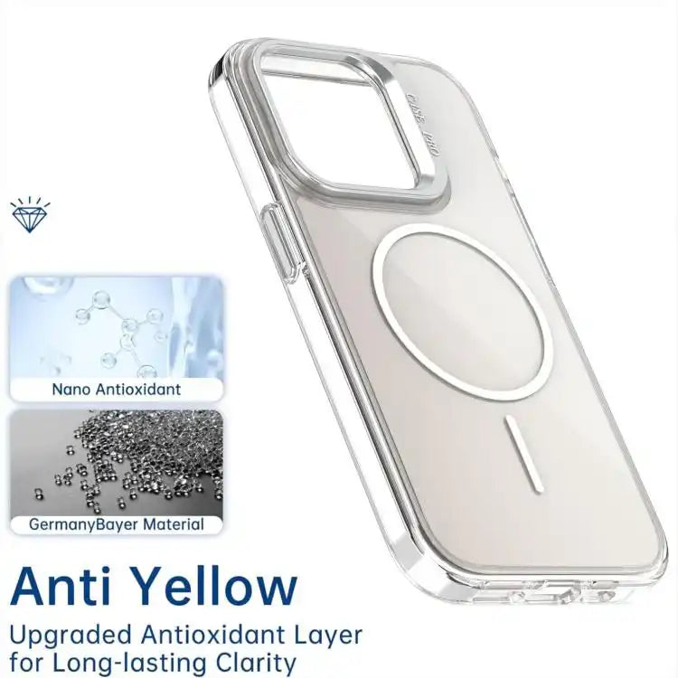 Gradient Discolor Lens Kickstand Magsafe Phone Case