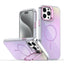 Gradient Discolor Lens Kickstand Magsafe Phone Case