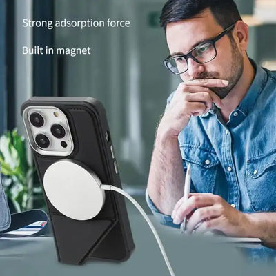 Fabric Feel PU MagSafe Phone Case