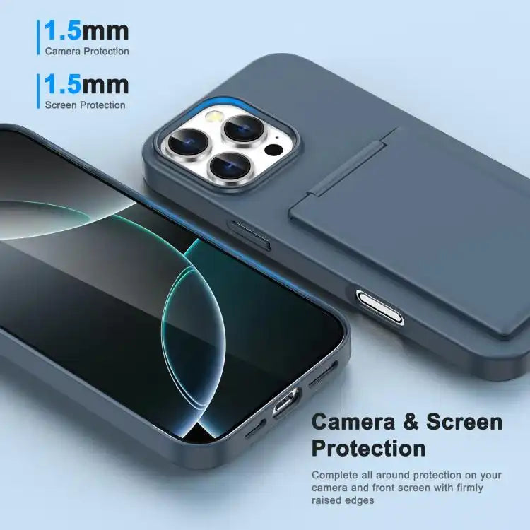 Card Holder Stand Shockproof Phone Case