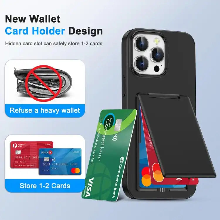 Card Holder Stand Shockproof Phone Case