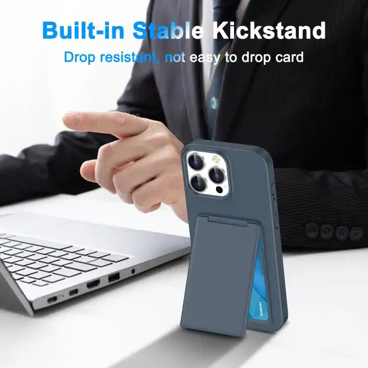 Card Holder Stand Shockproof Phone Case
