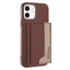 Colour Matching Horizontal Magnetic Card Bag RFID MagSafe Phone Case