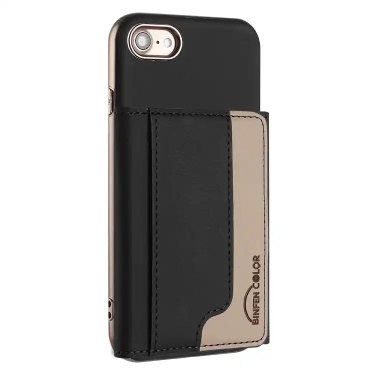 Colour Matching Horizontal Magnetic Card Bag RFID MagSafe Phone Case