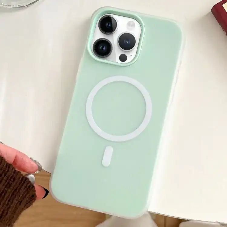 Skin Feel MagSafe Magnetic PC Hybrid TPU Phone Case