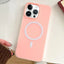 Skin Feel MagSafe Magnetic PC Hybrid TPU Phone Case