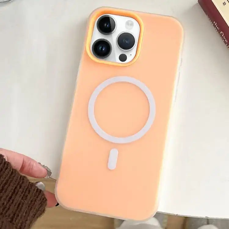 Skin Feel MagSafe Magnetic PC Hybrid TPU Phone Case