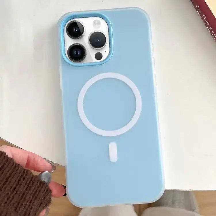 Skin Feel MagSafe Magnetic PC Hybrid TPU Phone Case