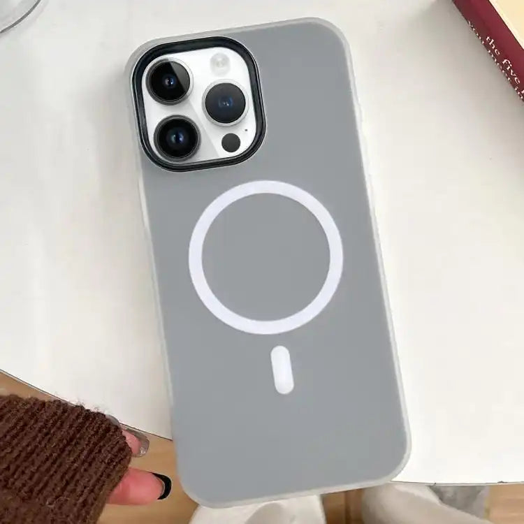 Skin Feel MagSafe Magnetic PC Hybrid TPU Phone Case