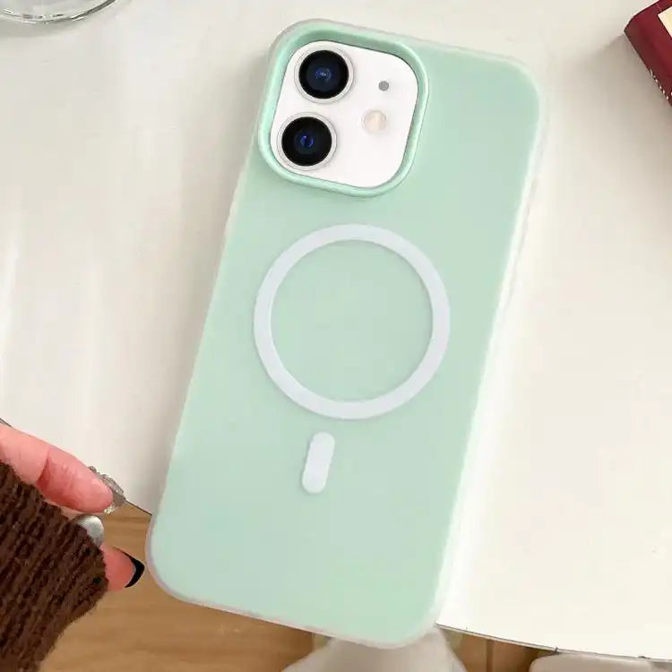 Skin Feel MagSafe Magnetic PC Hybrid TPU Phone Case