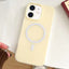 Skin Feel MagSafe Magnetic PC Hybrid TPU Phone Case