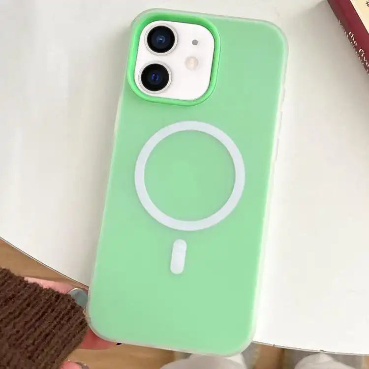 Skin Feel MagSafe Magnetic PC Hybrid TPU Phone Case
