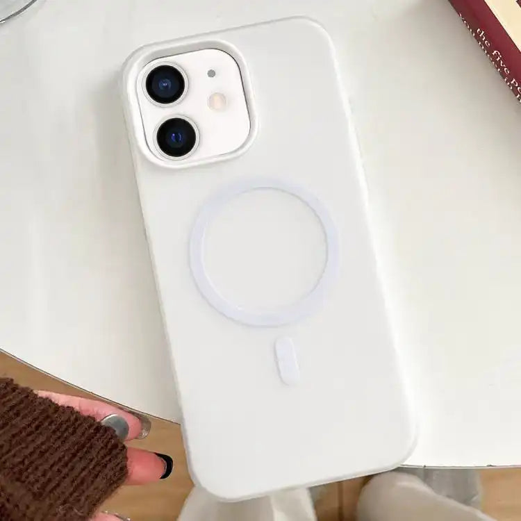 Skin Feel MagSafe Magnetic PC Hybrid TPU Phone Case