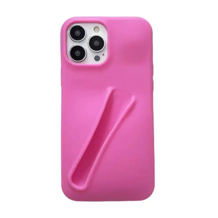 Lipstick Silicone 3D Phone Case
