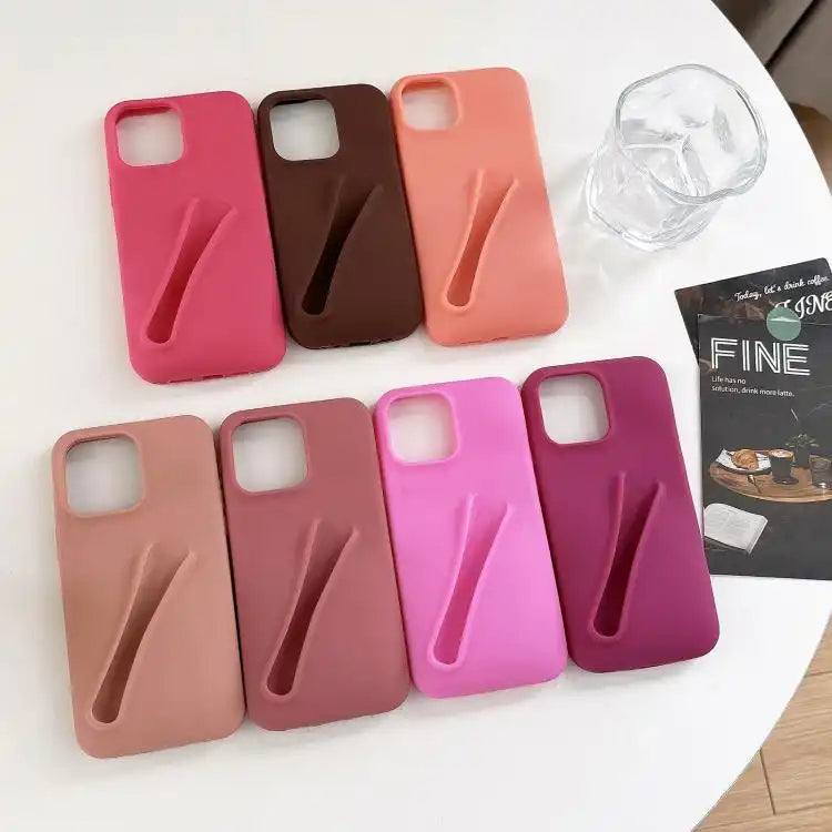 Lipstick Silicone 3D Phone Case