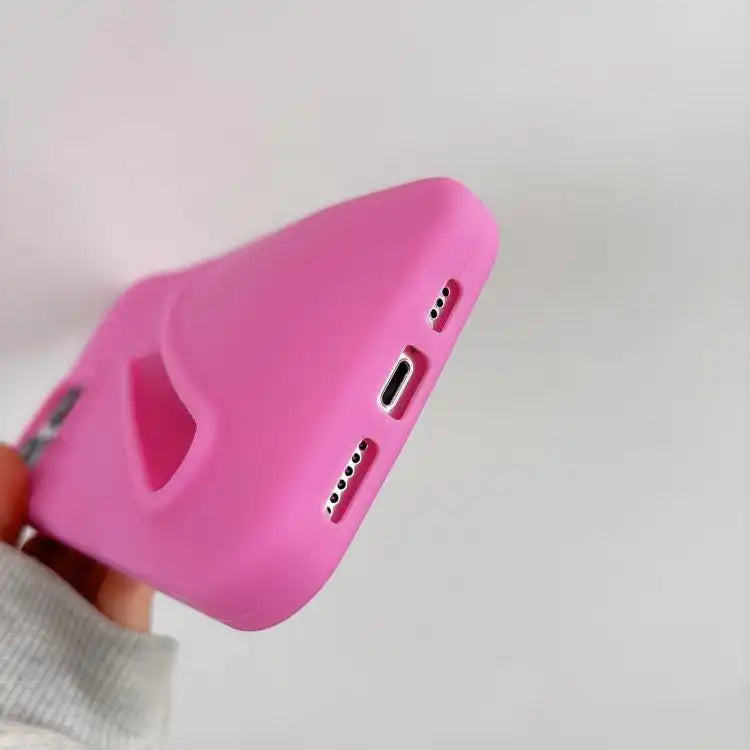 Lipstick Silicone 3D Phone Case