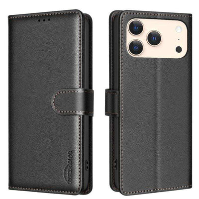 Litchi Texture RFID Anti-theft Leather Phone Case