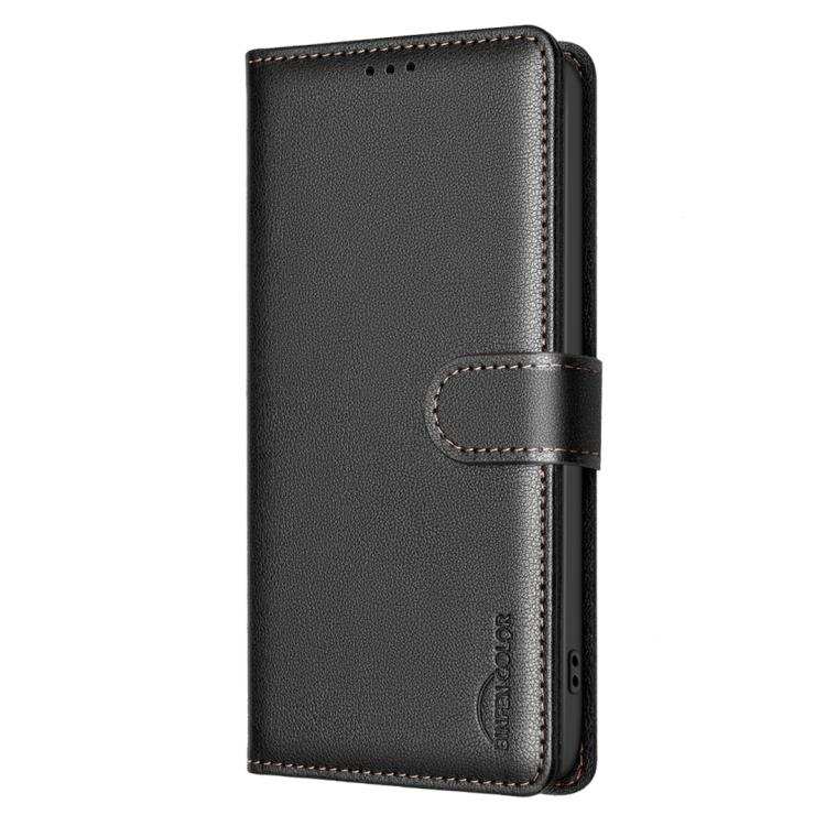 Litchi Texture RFID Anti-theft Leather Phone Case