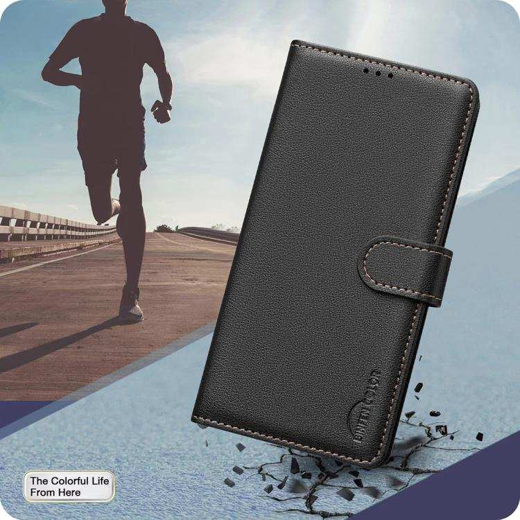 Litchi Texture RFID Anti-theft Leather Phone Case