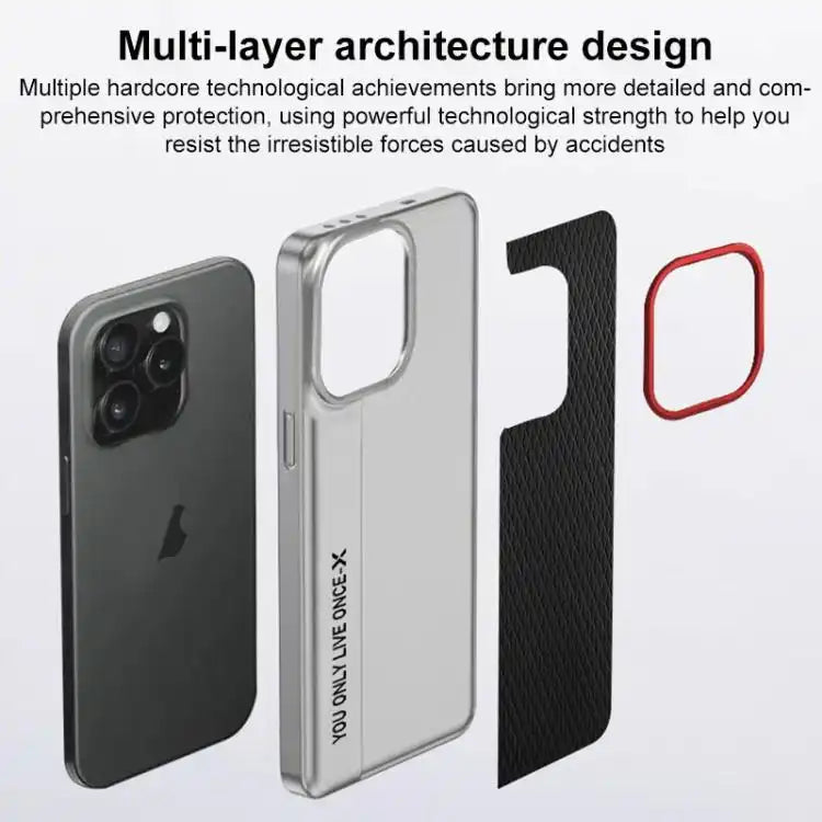 Camera Design Diamond Texture Leather PC Phone Case