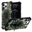 Camouflage Kickstand Rotating Shaft MagSafe Phone Case