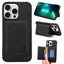 Denior D27 Retro Texture RFID MagSafe Photo Frame Card-slot Phone Case