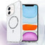 Transparent MagSafe Glitter Powder Acrylic Phone Case