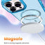 Transparent MagSafe Glitter Powder Acrylic Phone Case