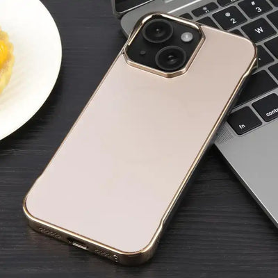 Electroplating Frameless Frosted Anti-Glare PC MagSafe Phone Case