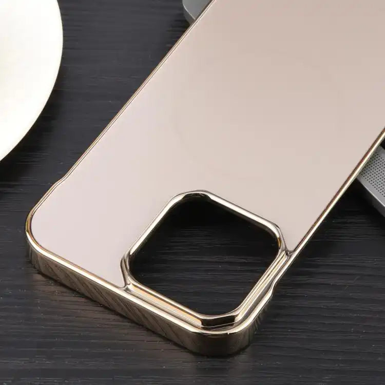Electroplating Frameless Frosted Anti-Glare PC MagSafe Phone Case