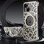 Yunyan Series Alloy Rotating Holder MagSafe Half Frame Phone Case