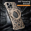 Yunyan Series Alloy Rotating Holder MagSafe Half Frame Phone Case