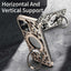 Yunyan Series Alloy Rotating Holder MagSafe Half Frame Phone Case