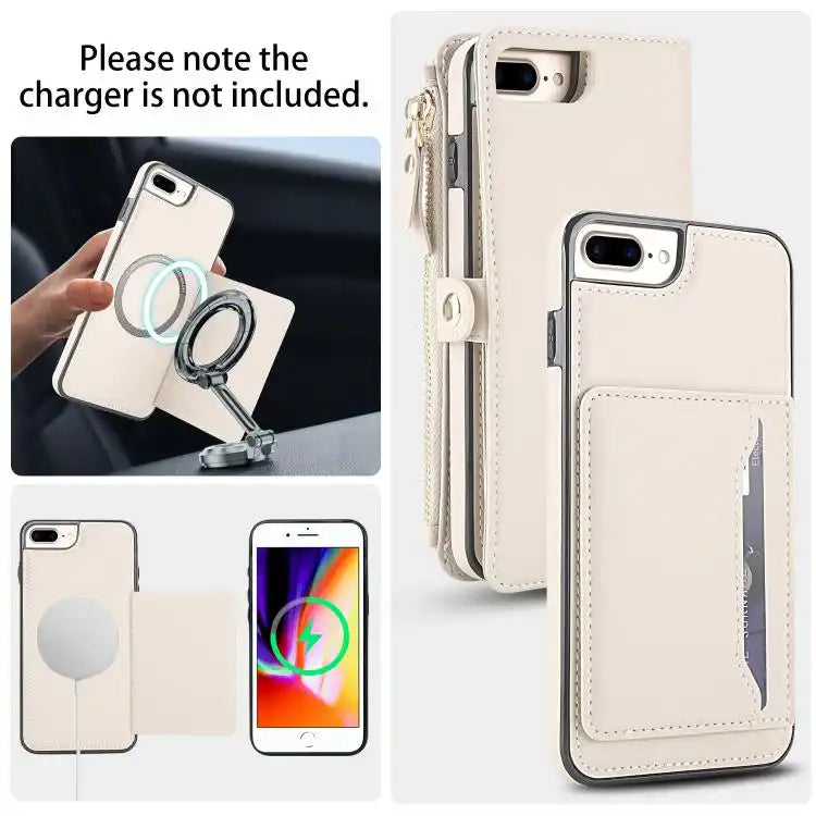 Multifunctional Wallet Detachable Leather Phone Case with Lanyard