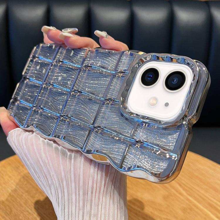 Wavy Texture Water Ripples Glitter Paper TPU Phone Case