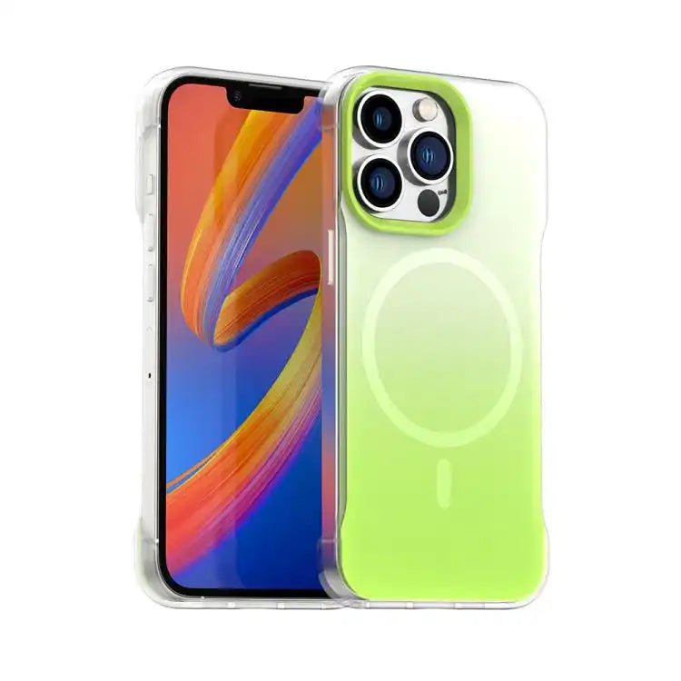 Borderless Series Magnetic MagSafe Gradient Color Phone Case