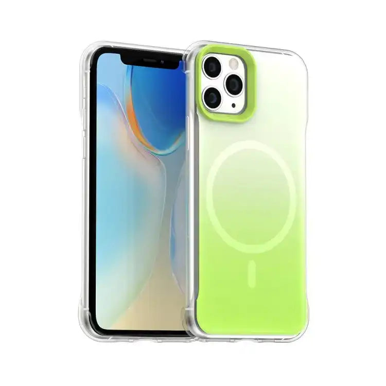 Borderless Series Magnetic MagSafe Gradient Color Phone Case