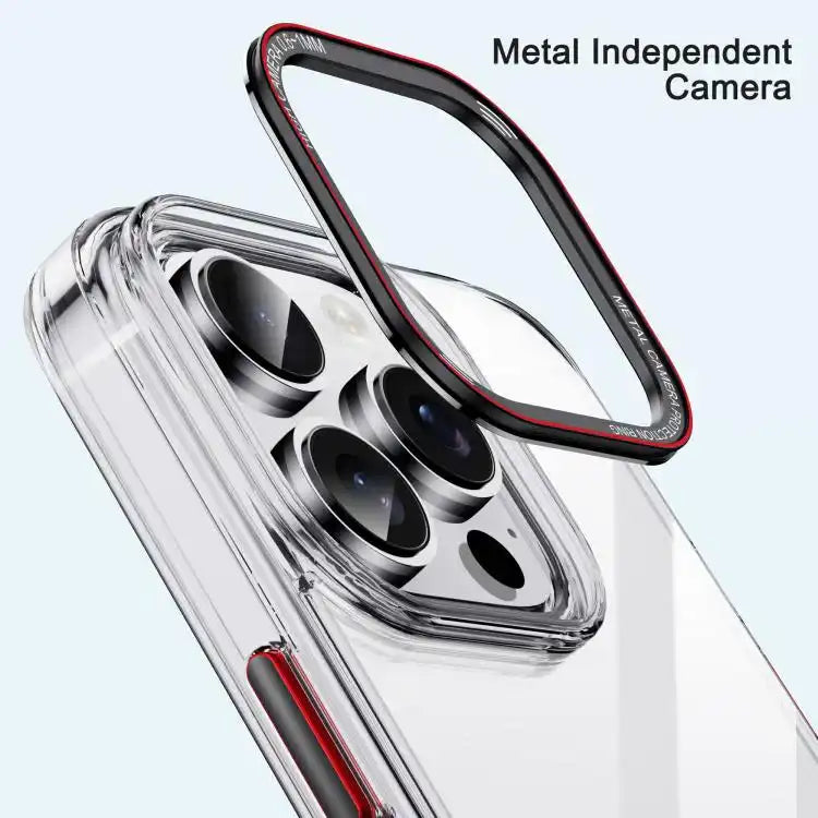 iPAKY MG Series Transparent PC+TPU Phone Case