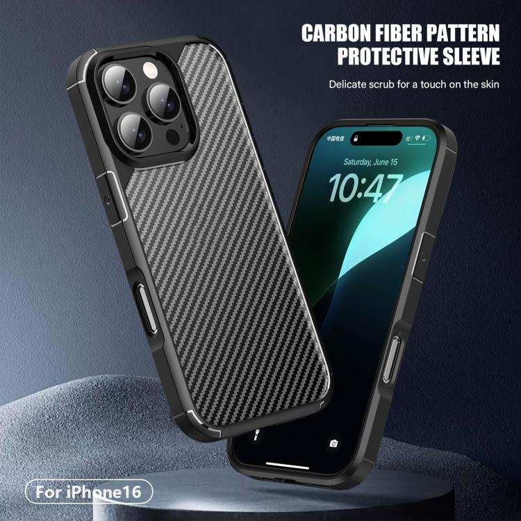 iPAKY Pioneer Series Carbon Fiber PC+TPU Phone Case
