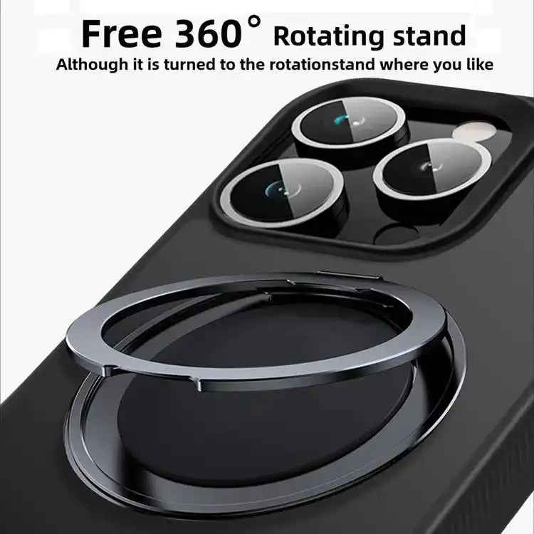 Kalebol Rotating Holder MagSafe PC Hybrid TPU Phone Case