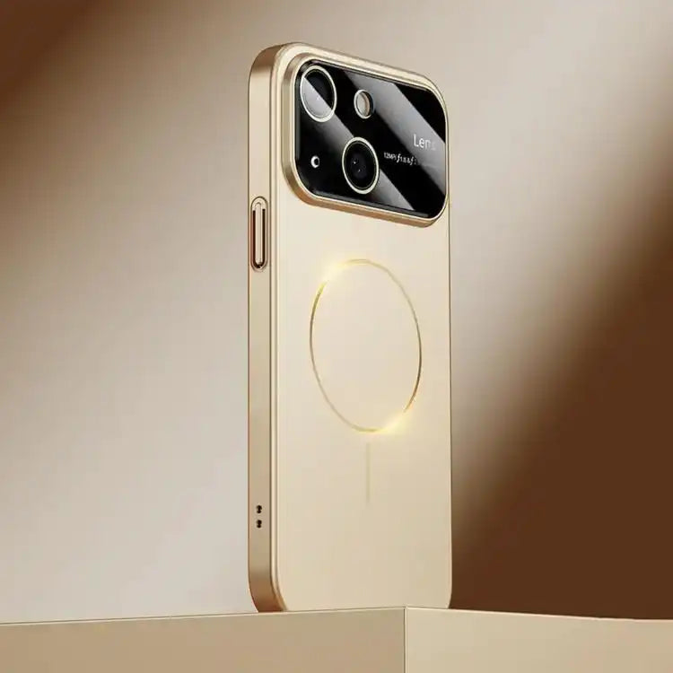 Kalebol Large Window MagSafe Frosted PC Phone Case