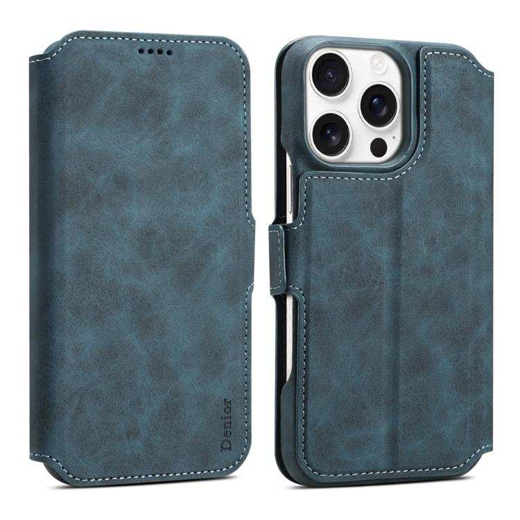 Denior B07 MagSafe Detachable Leather Phone Case