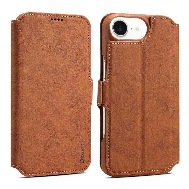 Denior B07 MagSafe Detachable Leather Phone Case