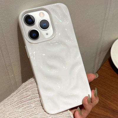 Meteorite Texture Solid Color Glaze TPU Phone Case